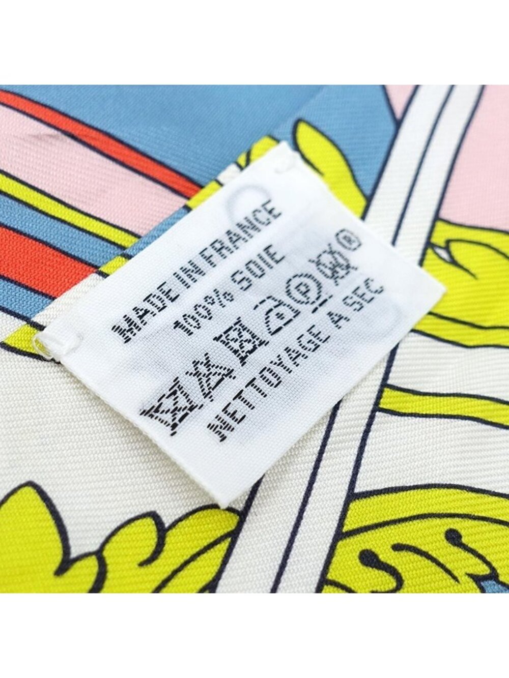 Hermes Scarf Twill Washingtons Carriage Detail George Washington's 100% Silk - Picture 3 of 10